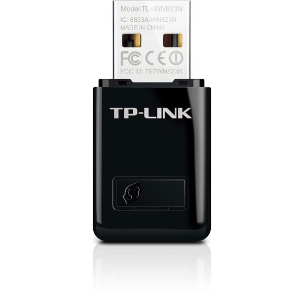 TP-LINK langaton verkkokortti, USB, 300Mbps, 802.11b/g/n, mini